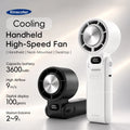 KINSCOTER Foldable Cooling Handheld Fan - White